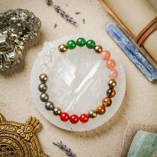 Dhan Vriddhi with FREE Raw Selenite Plate – Wealth Growth (Certified & Energised)