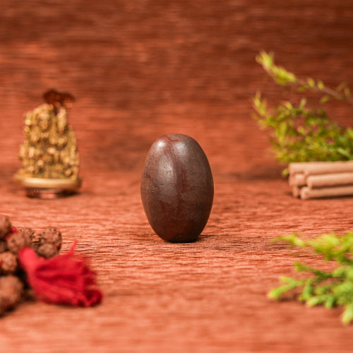 Narmadeshwar Shivling (Natural Banalingam) – Sacred Swayambhu Shiva Lingam (Energised)
