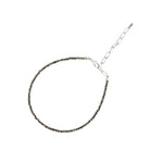 Pyrite Anklet with FREE Rose Quartz Chips Bracelet, additional view — Horocosmo
