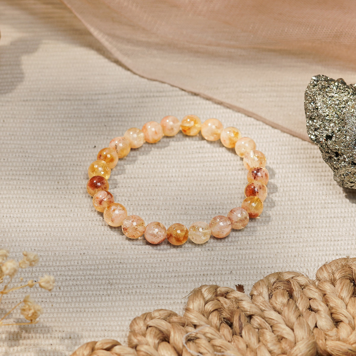 Citrine Bracelet for wealth & success, certified & energised — Horocosmo