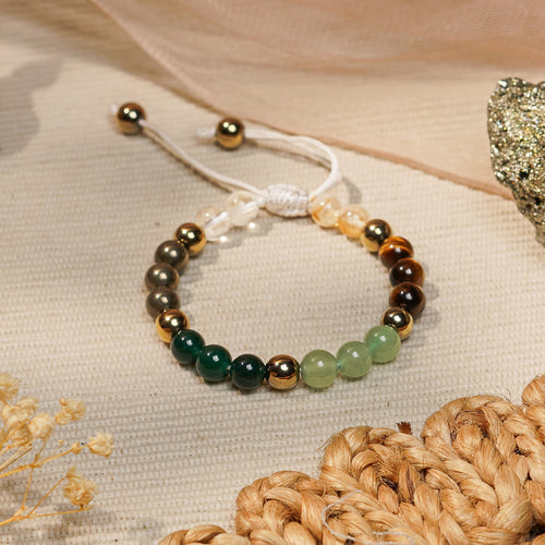 Adjustable Dhan Yog Bracelet – Wealth & Money (Certified & Energised)