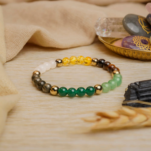 Dhan Yog Bracelet (Women - 6mm Beads) – Wealth & Money (Certified & Energised)