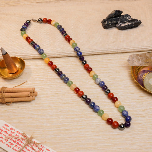 7 Chakra Mala – Balance, Healing & Meditation (Certified & Energised)