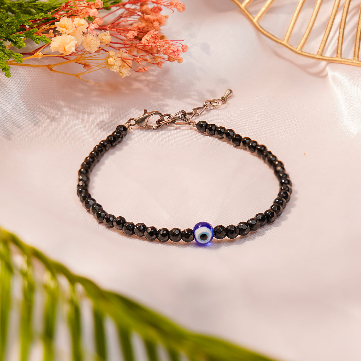 Evil Eye Anklet, nazar protection for daily wear, energised — Horocosmo