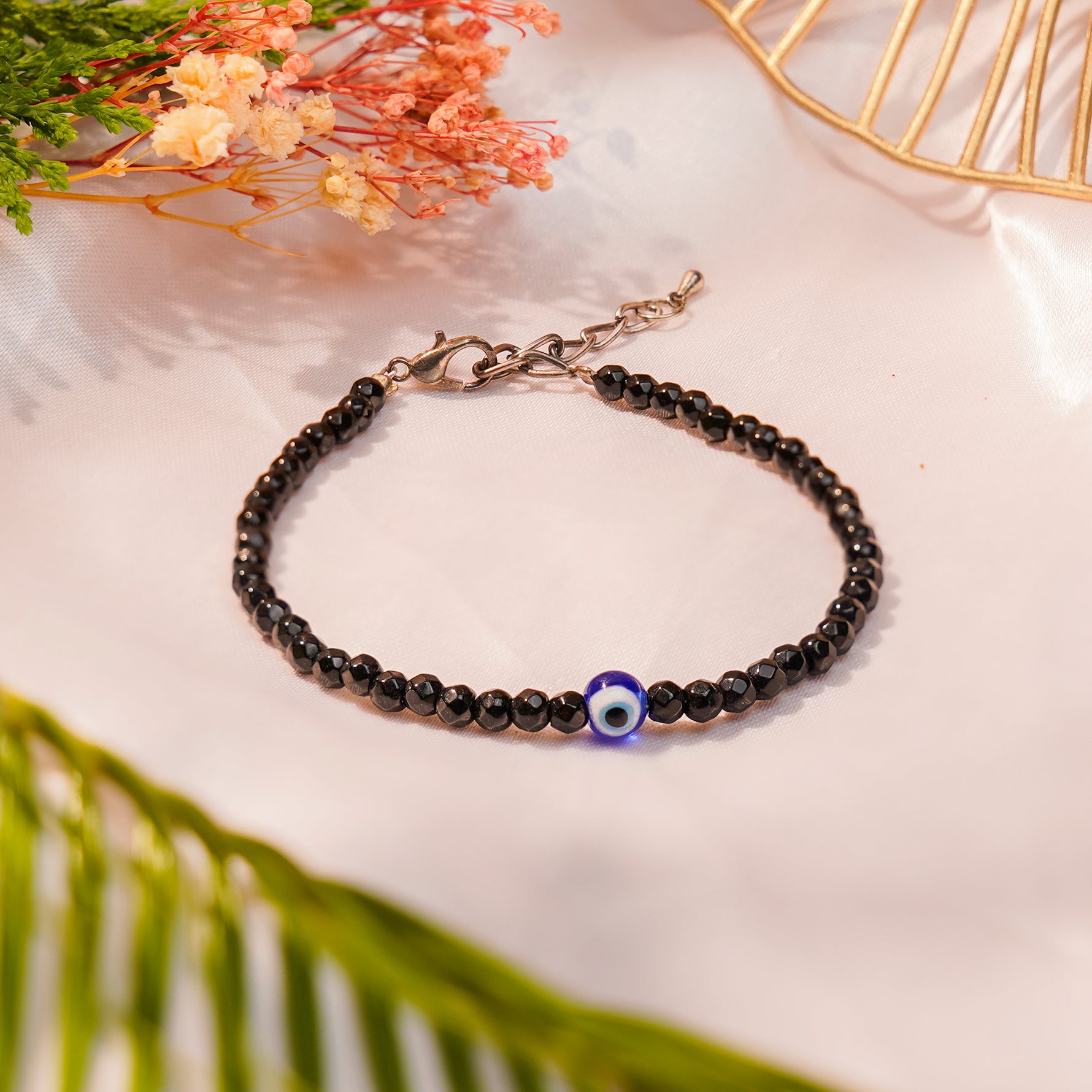 Evil Eye Anklet, nazar protection for daily wear, energised — Horocosmo