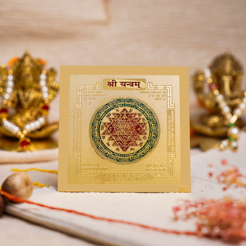 Shree Yantra – Wealth, Abundance & Lakshmi Sadhana (Energised)