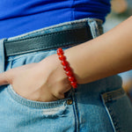 Carnelian Bracelet, detail view — Horocosmo