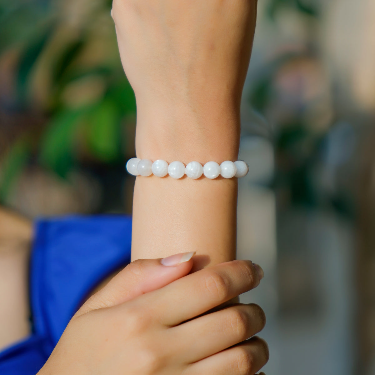 Moonstone Bracelet, detail view — Horocosmo