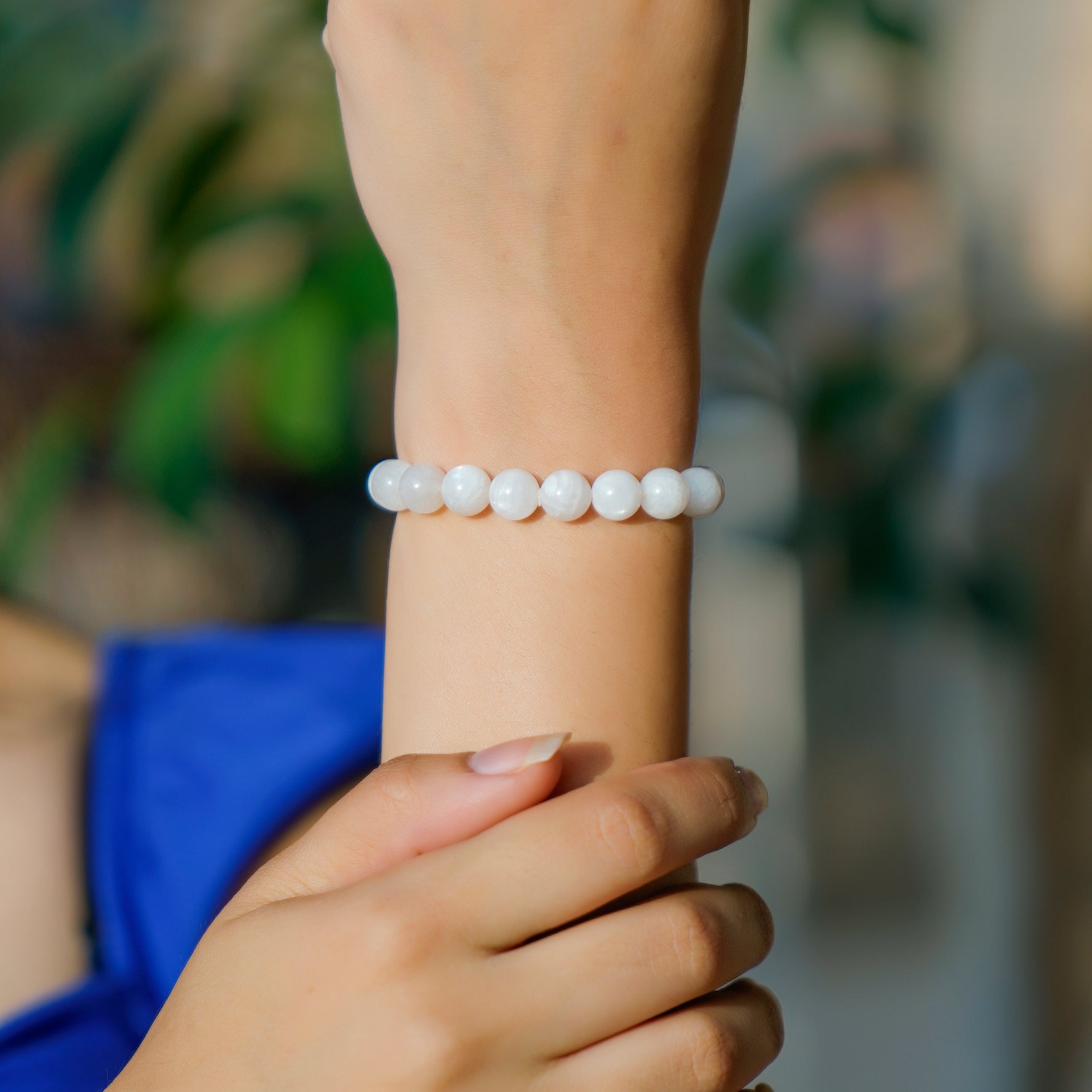 Moonstone Bracelet, detail view — Horocosmo