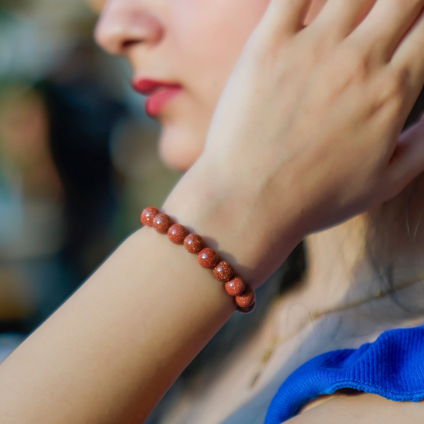 Sunstone Bracelet, another view — Horocosmo