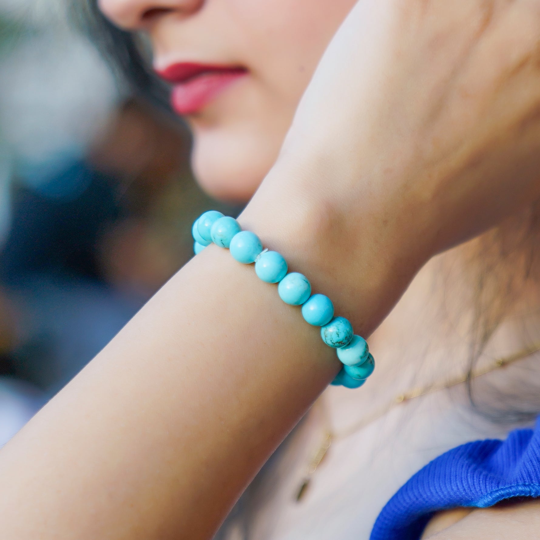 Turquoise Bracelet, detail view — Horocosmo