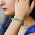 Green Aventurine Bracelet, detail view — Horocosmo