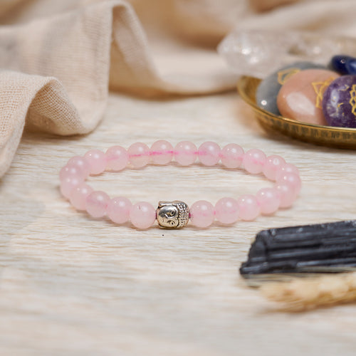 Love Attraction Bracelet (Original Rose Quartz) (Love & Relationships, Certified)