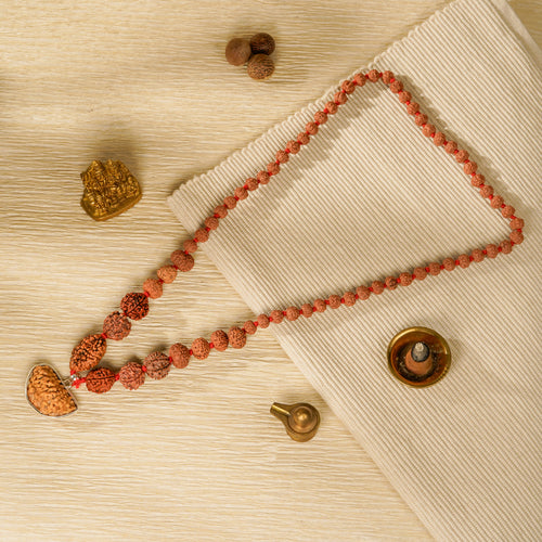 Siddha Mala (1 to 14 Mukhi Rudraksha) – Collector Power Mala (Lab Certified & Energised)