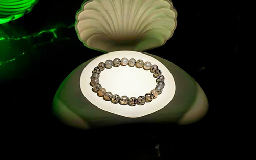 Dragon Vein Agate Bracelet – Spiritual Wellbeing (Certified & Energised)