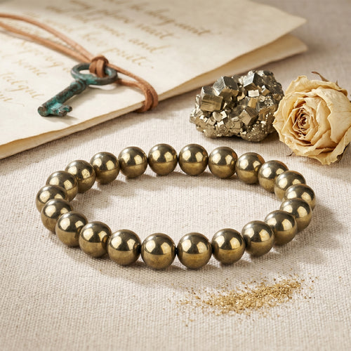 Money Magnet Bracelet + FREE Raw Selenite Plate – Money & Opportunity (Certified & Energised)