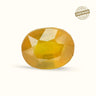Natural Yellow Sapphire (Pukhraj) Stone – Lab Certified & Energised