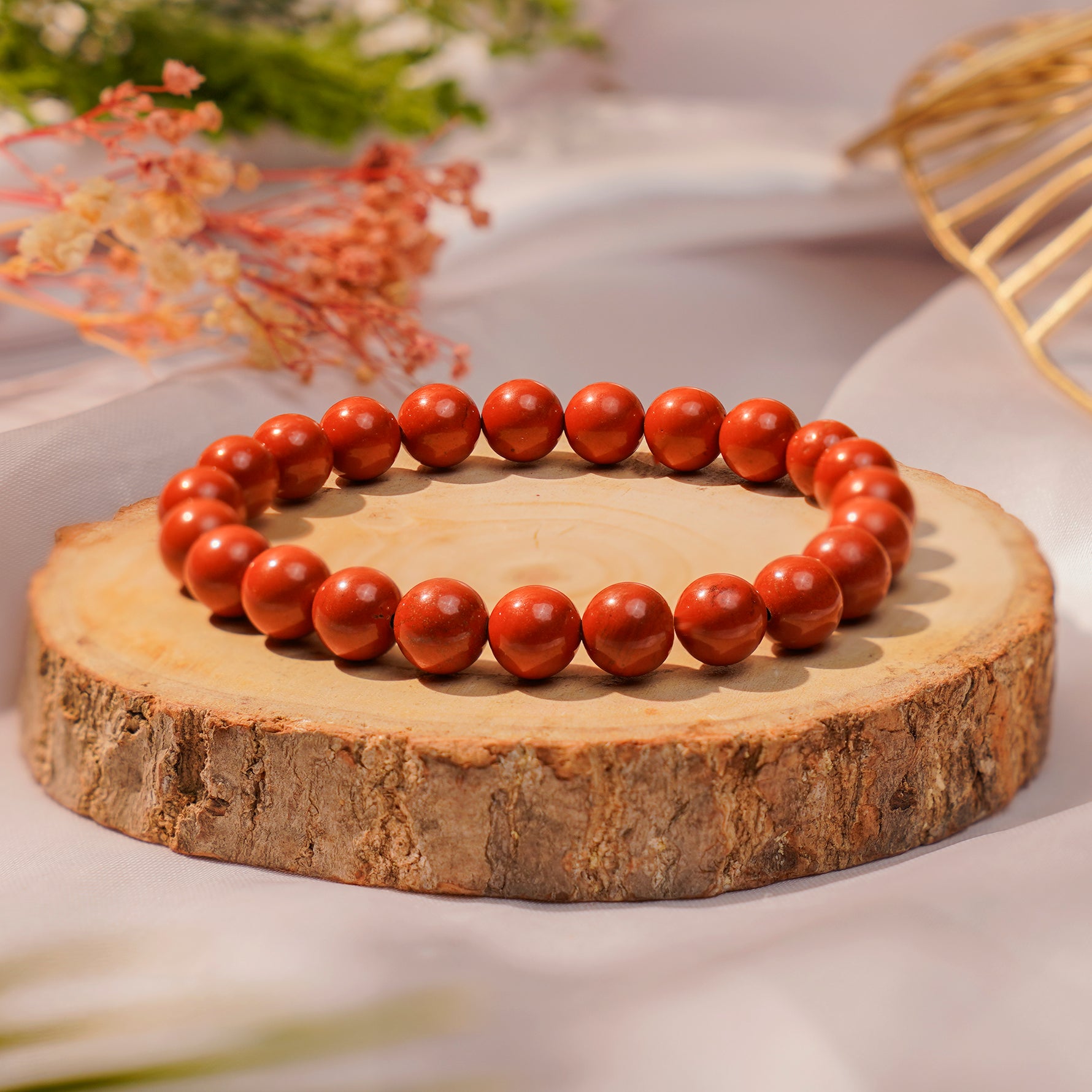 Red Jasper Bracelet, alternate view — Horocosmo