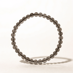 Smoky quartz bracelet for stress release & grounding, certified & energised — Horocosmo