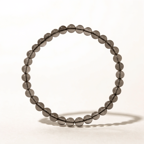 Smoky Quartz Bracelet – Stress Release & Grounding (Certified & Energised)