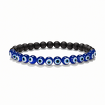 Men's evil eye bracelet for nazar protection, energised — Horocosmo