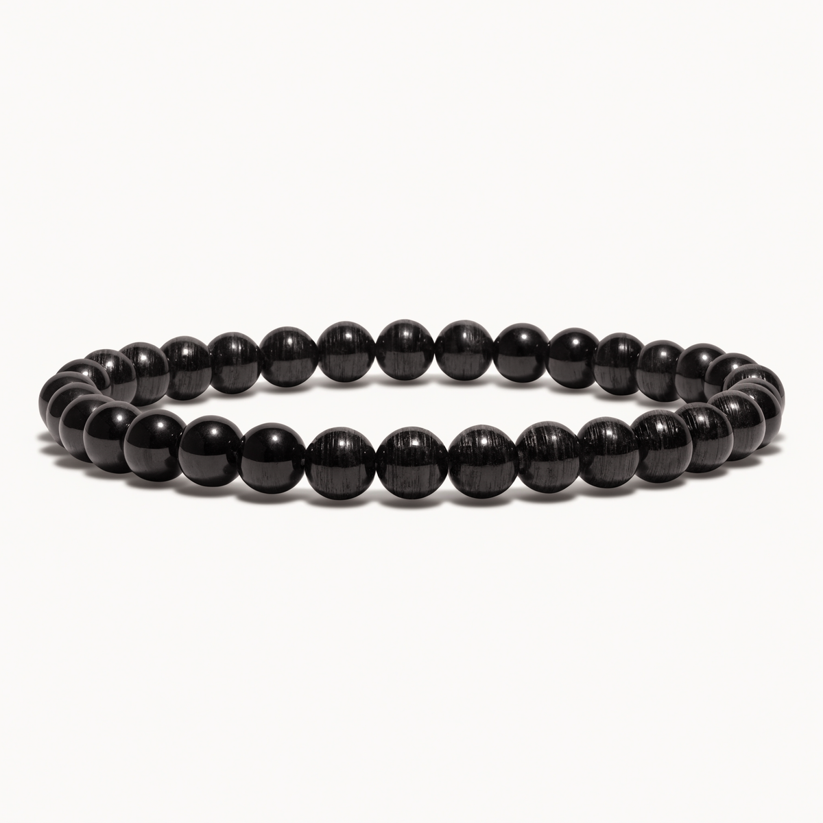 Black tourmaline bracelet for protection & grounding, certified & energised — Horocosmo