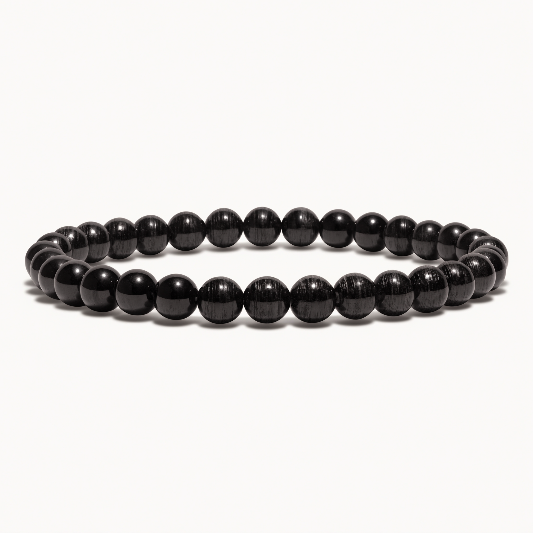 Black tourmaline bracelet for protection & grounding, certified & energised — Horocosmo