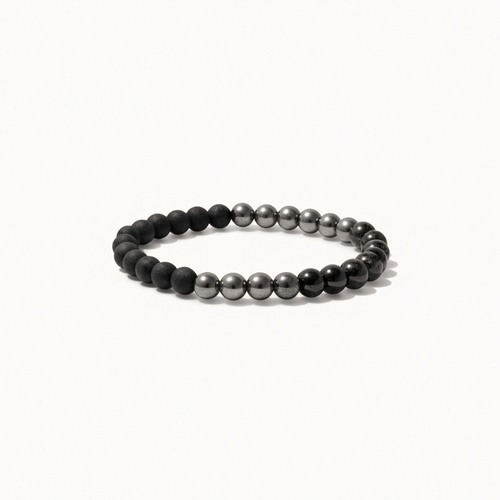 Triple Protection Bracelet – Tiger Eye, Black Obsidian & Hematite (Certified & Energised)