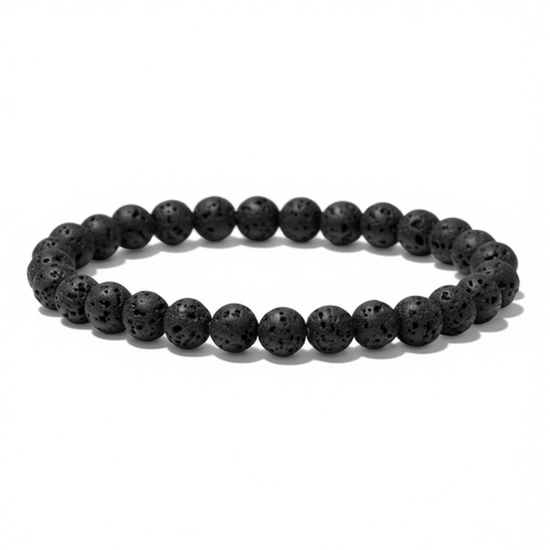 Lava Stone Bracelet – Strength, Grounding & Aroma Diffuser (Certified)
