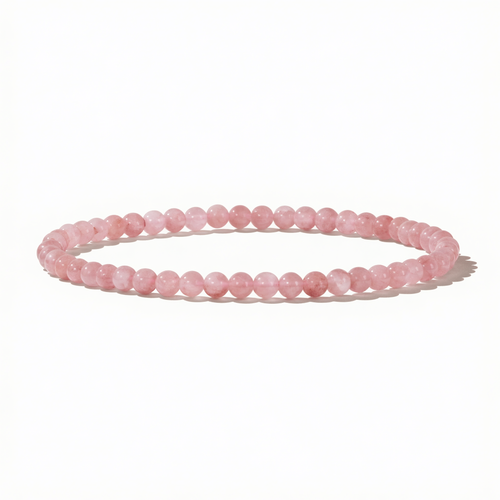 Rose Quartz Anklet – Love & Emotional Healing (Certified & Energised)