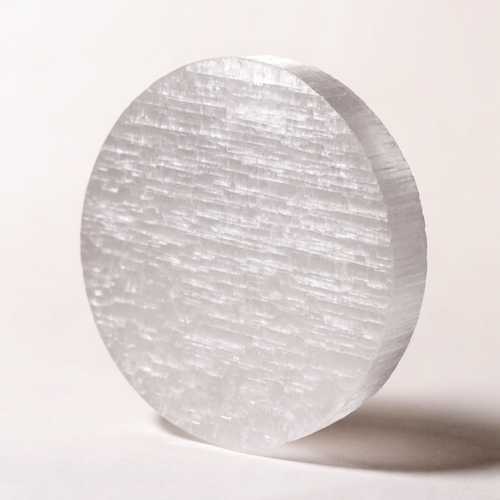 Selenite Charging Plate – Crystal Cleansing & Recharging (Certified)