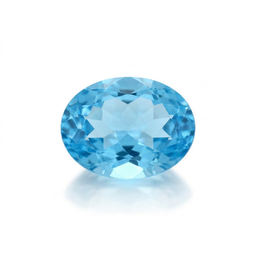 Blue Topaz Gemstone – Clarity, Calm & Expression (Certified & Energised)