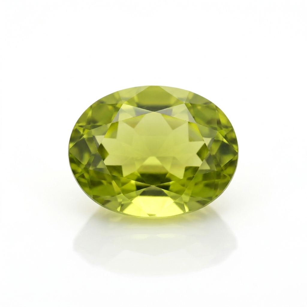 Natural Peridot Hara Pukhraj loose gemstone