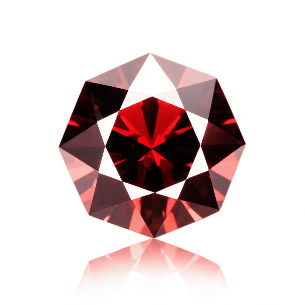 Natural Garnet (Tamra) loose gemstone, lab-certified & energised — Horocosmo