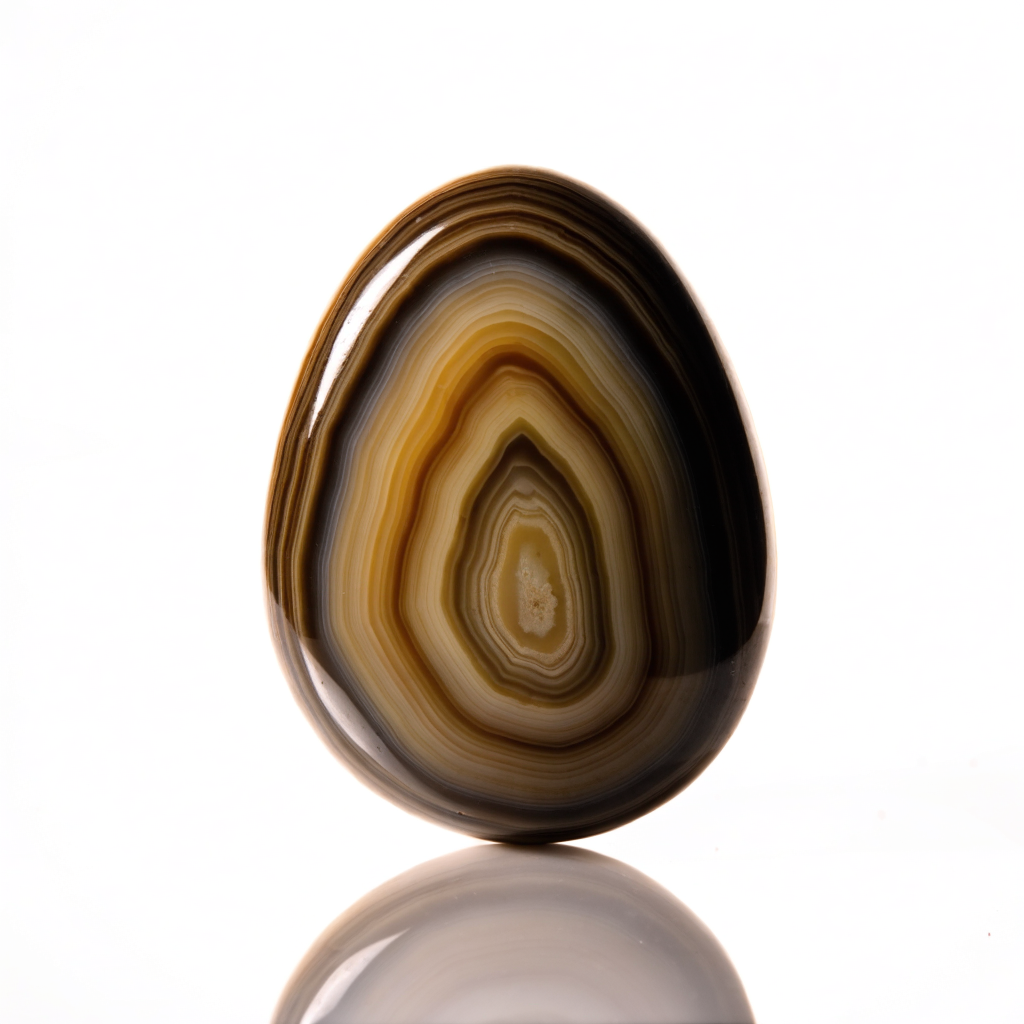 Natural Agate (Hakik) loose gemstone, lab-certified & energised — Horocosmo