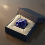 Natural Sodalite crystal in a premium gift box – Horocosmo