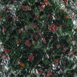 Macro texture of natural Bloodstone showing green base and red spots – Horocosmo