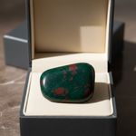 Natural Bloodstone crystal in a premium gift box – Horocosmo