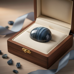 Natural Hawk's Eye stone in a premium gift box – Horocosmo
