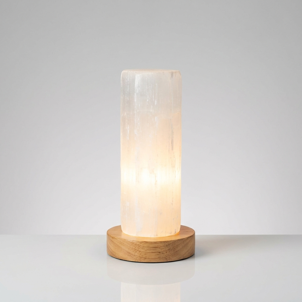 Selenite Lamp