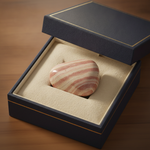 Natural Rhodochrosite rose-pink stone in a premium gift box – Horocosmo