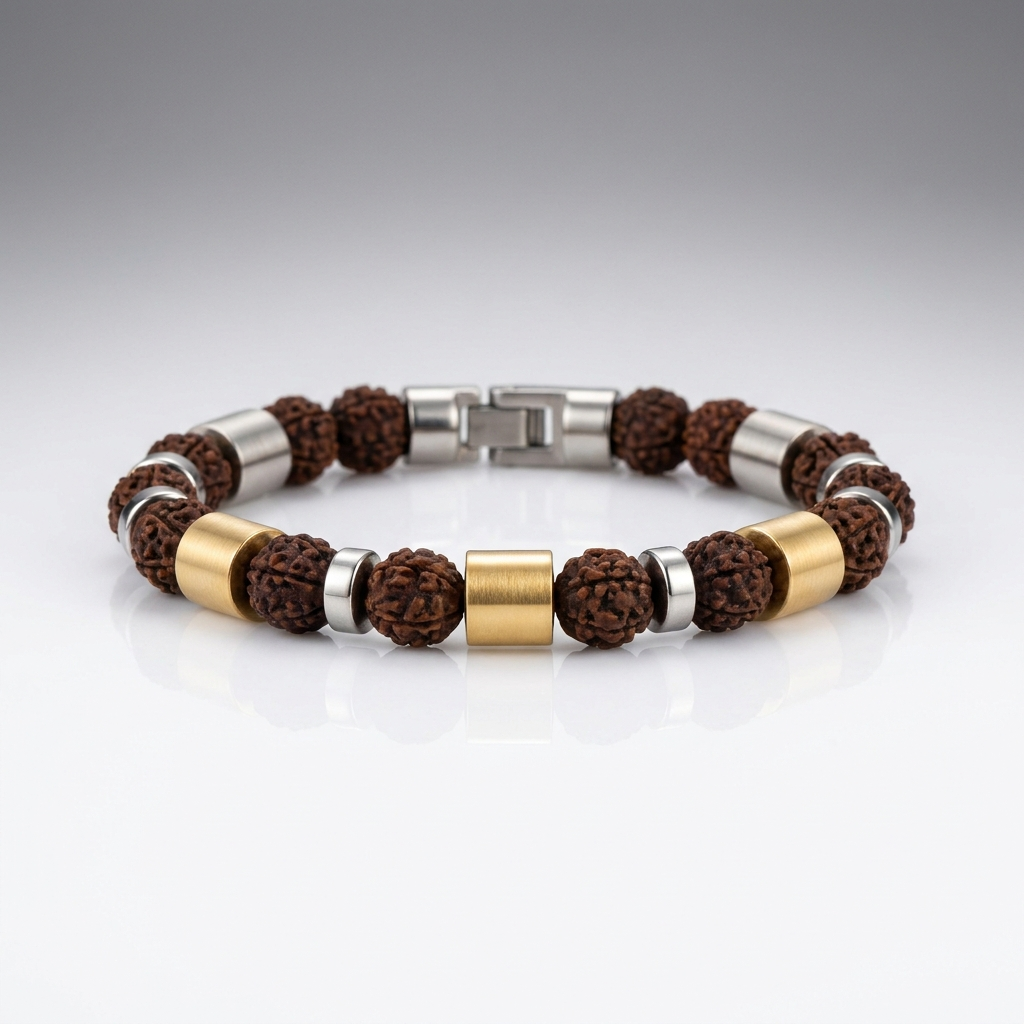 Designer Rudraksha Bracelet for Men