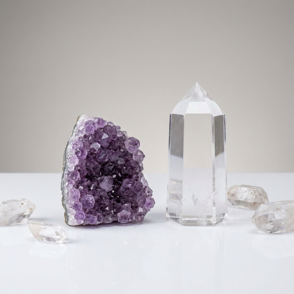 Natural Crystal Cluster and Generator