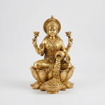 Brass Maa Lakshmi murti – representative image; brass is hand-finished and varies slightly