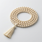 Vaijayanti sacred seed japa mala – representative image; natural seeds vary slightly