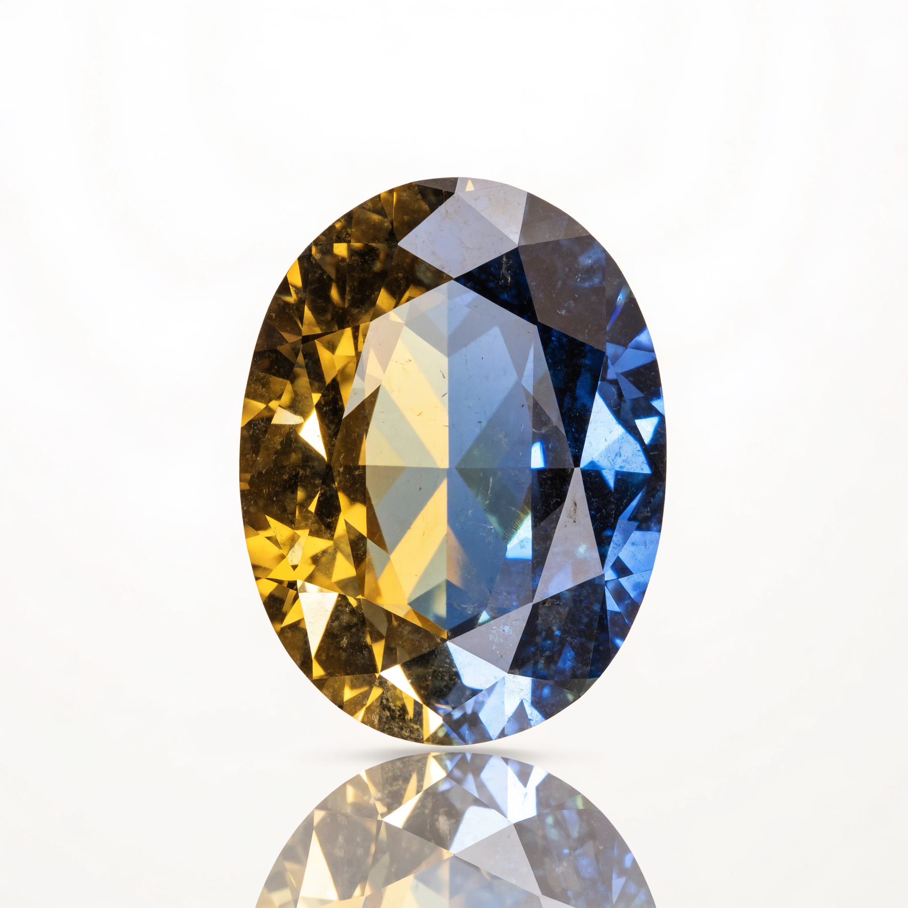 Pitambari Neelam Bi-colour Sapphire Gemstone