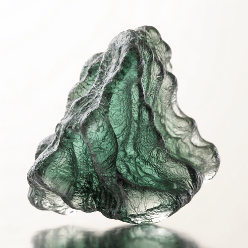 Natural Moldavite – Rare Czech Tektite for Transformation & Manifestation (Authenticity Assured & Energised)