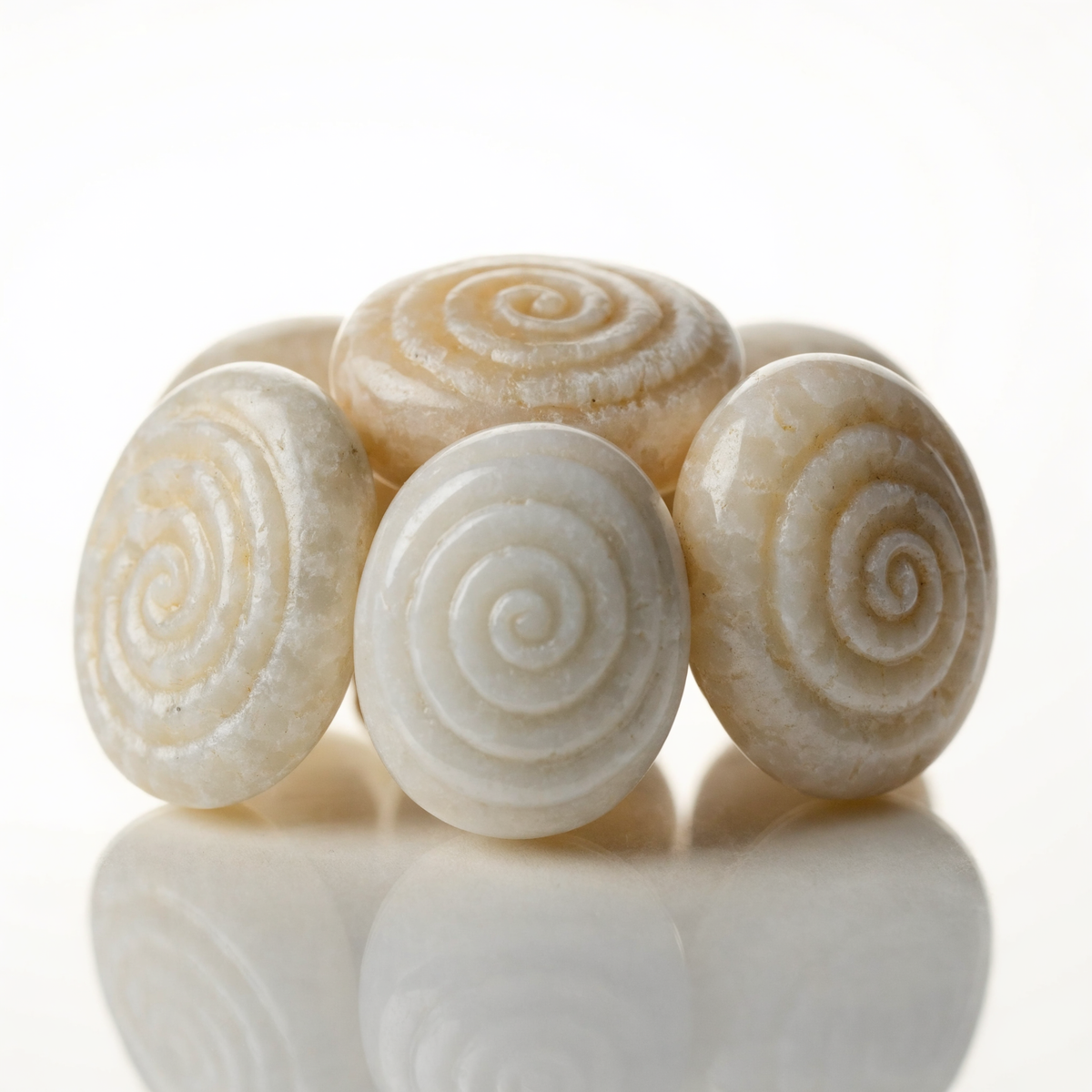 Gomti Chakra Sacred Spiral Stones