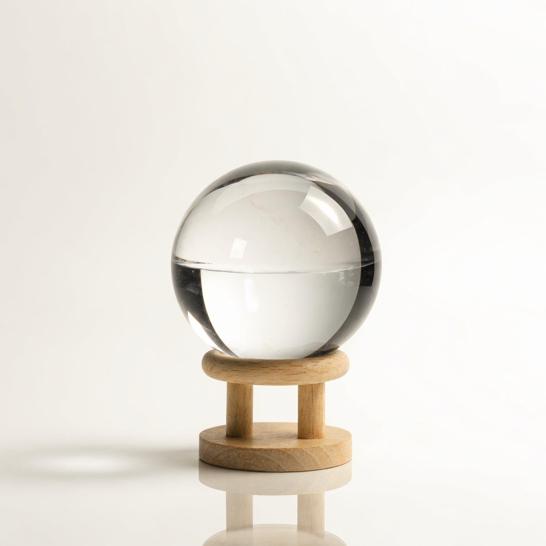 Clear Quartz Sphatik Crystal Ball