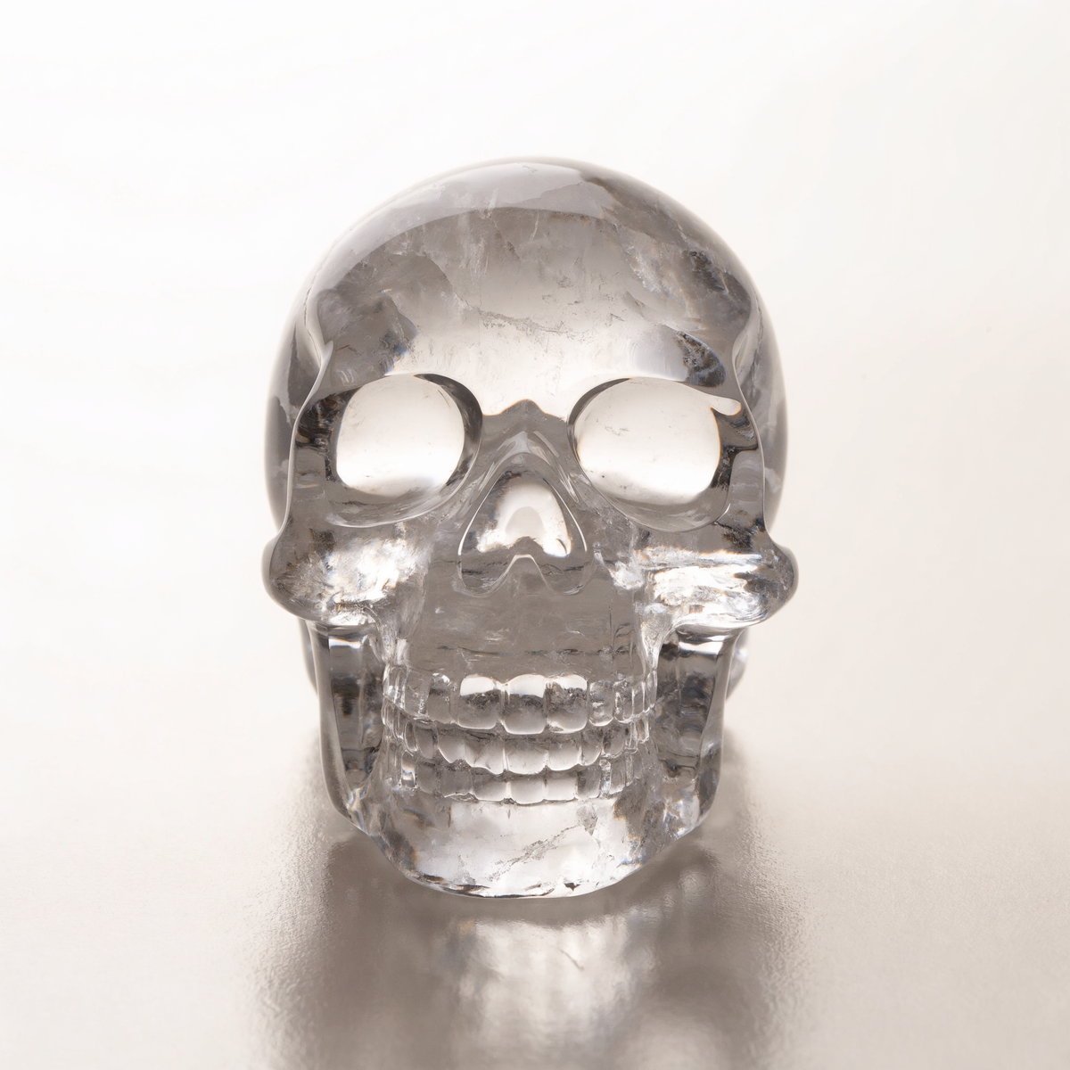 Clear Quartz Crystal Skull